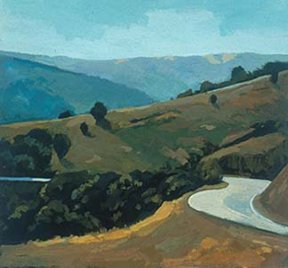 Marin County I (8.75″ x 9.5″) Gouache 1997