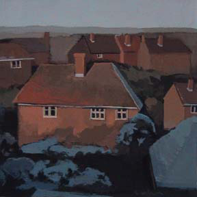 Guildford, UK (4 3/4″ x 4 3/4″) Gouache 2003