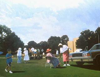 Memorial Day (48" x 60") oil on linen 1991 - 1992