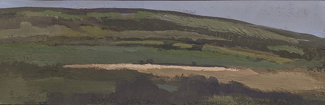 Arc, County Kerry, Ireland, (1 3/4” x 5 3/8”), Gouache, 2009